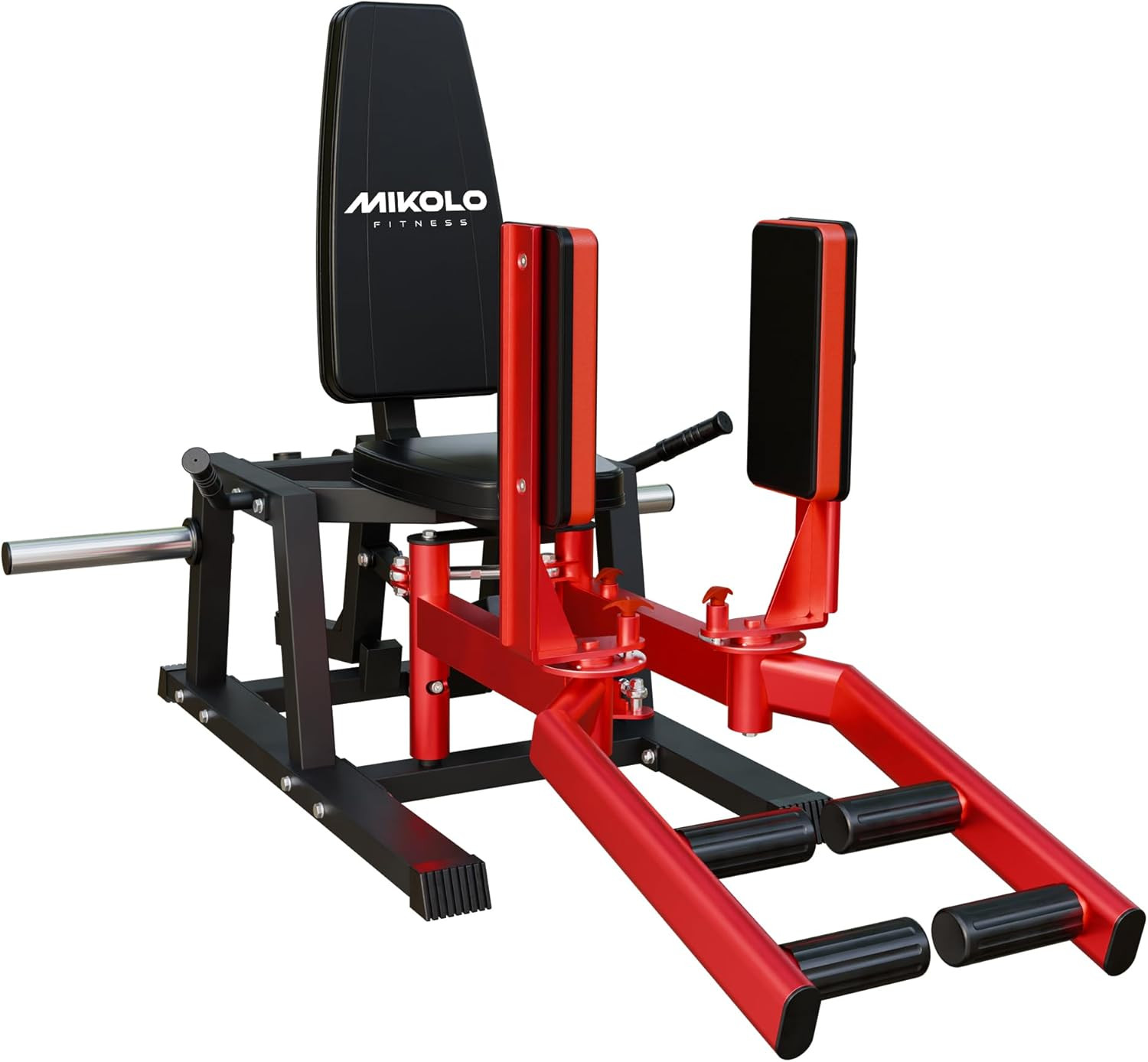Plate-Loaded Hip Abductor and Adductor Machine for Home Gym, 6-Level Gear System