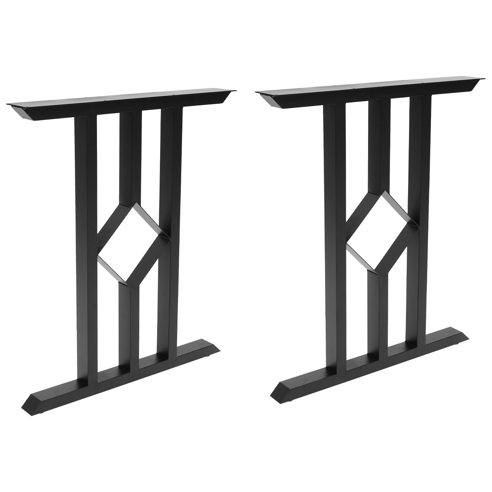 Metal Table Legs, 2pcs Table Legs, 28.5" Heavy Duty Desk Legs