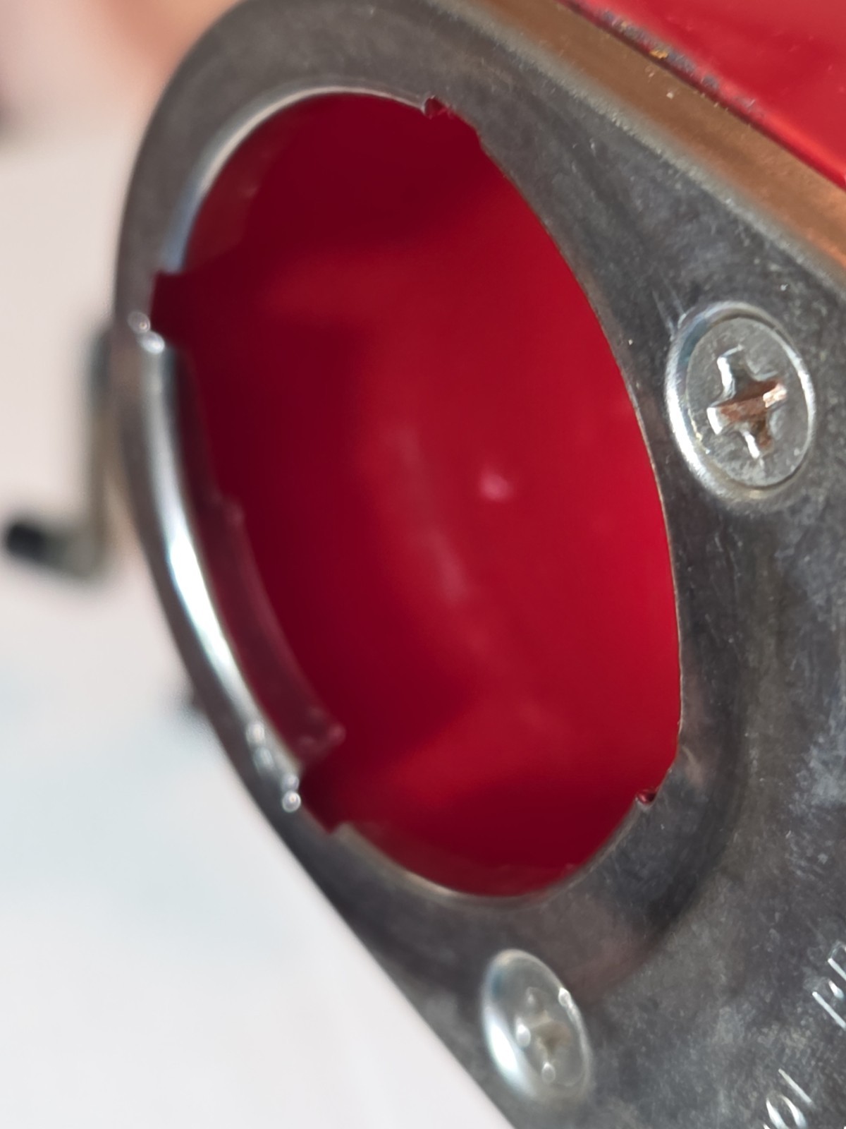 Vintage Red APSCO Berol Wall/Table Mount Manual Pencil Sharpener