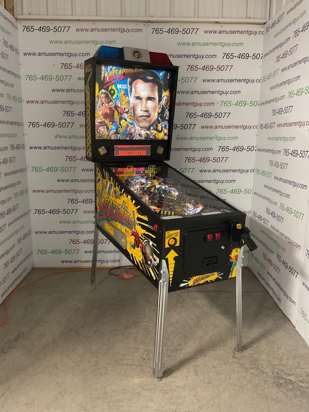 Last Action Hero by Data East COIN-OP Pinball Machine