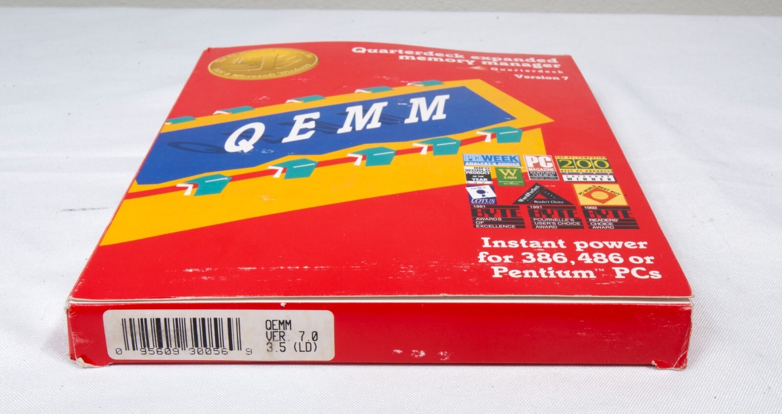 Vintage Quarterdeck QEMM version 7 documentation only ST533B20