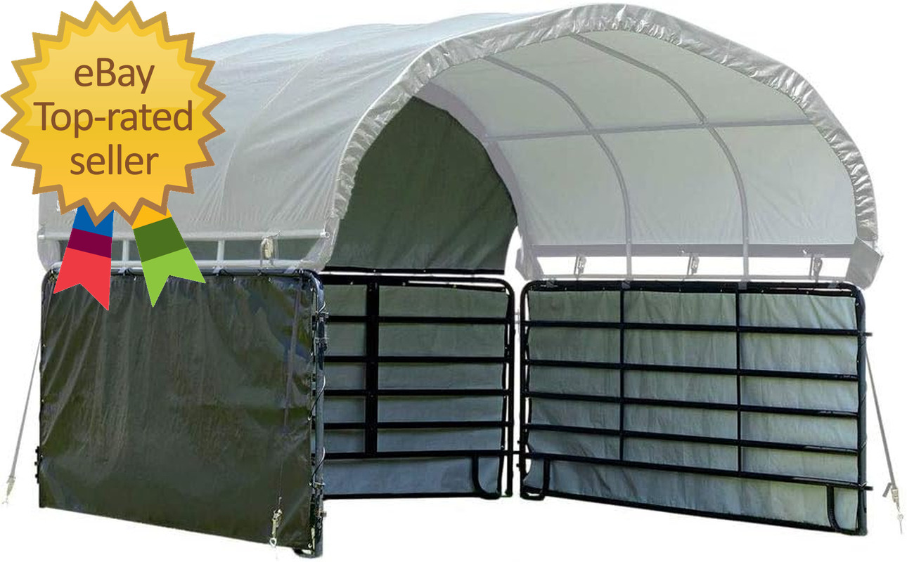 12'X12' Equine  Livestock and Agricultural Shelter Enclosure Kit