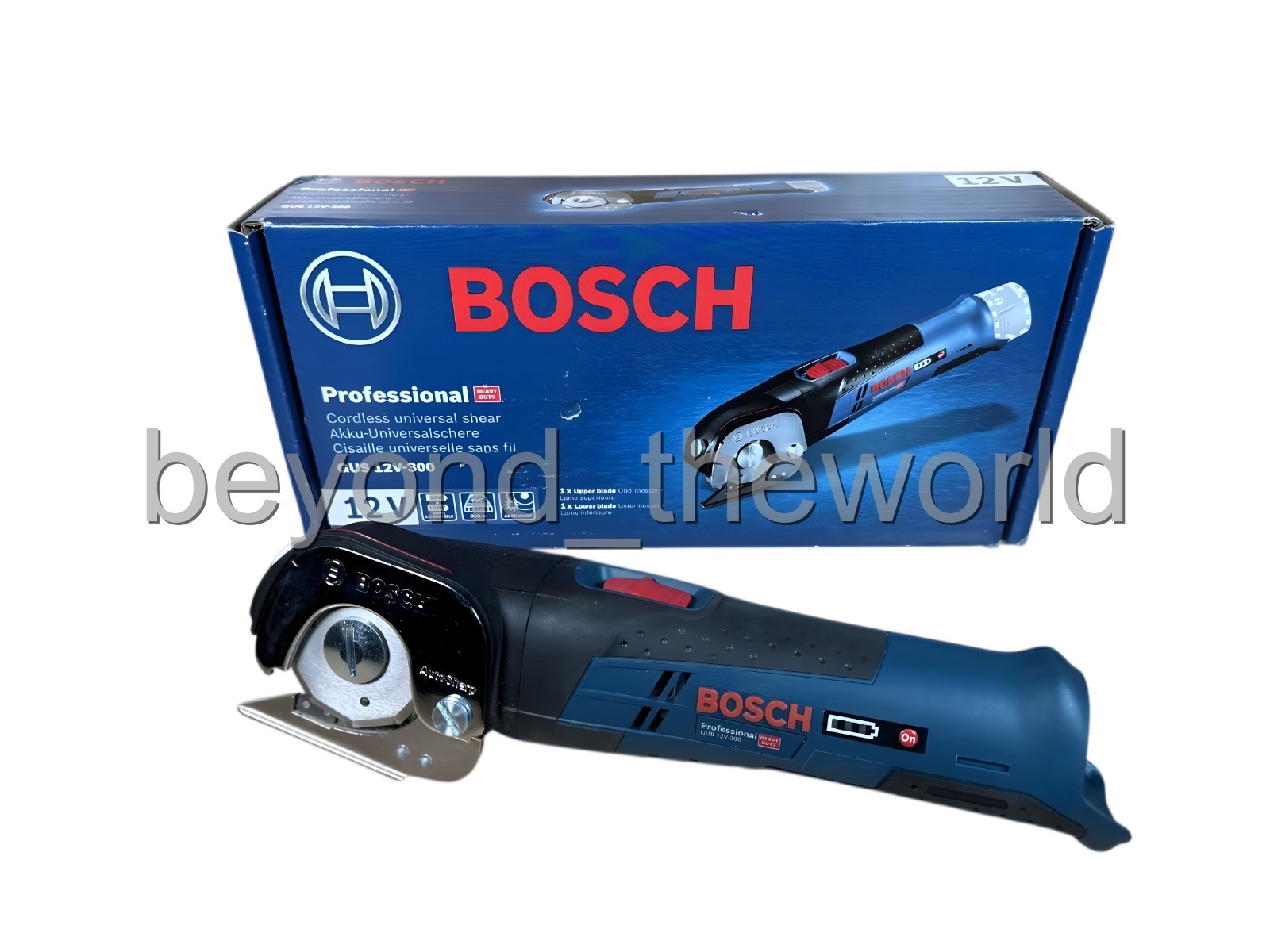 [Bosch] GUS12V-300 Electric shears Cordeless Scissors (Body Only) ⭐Tracking⭐