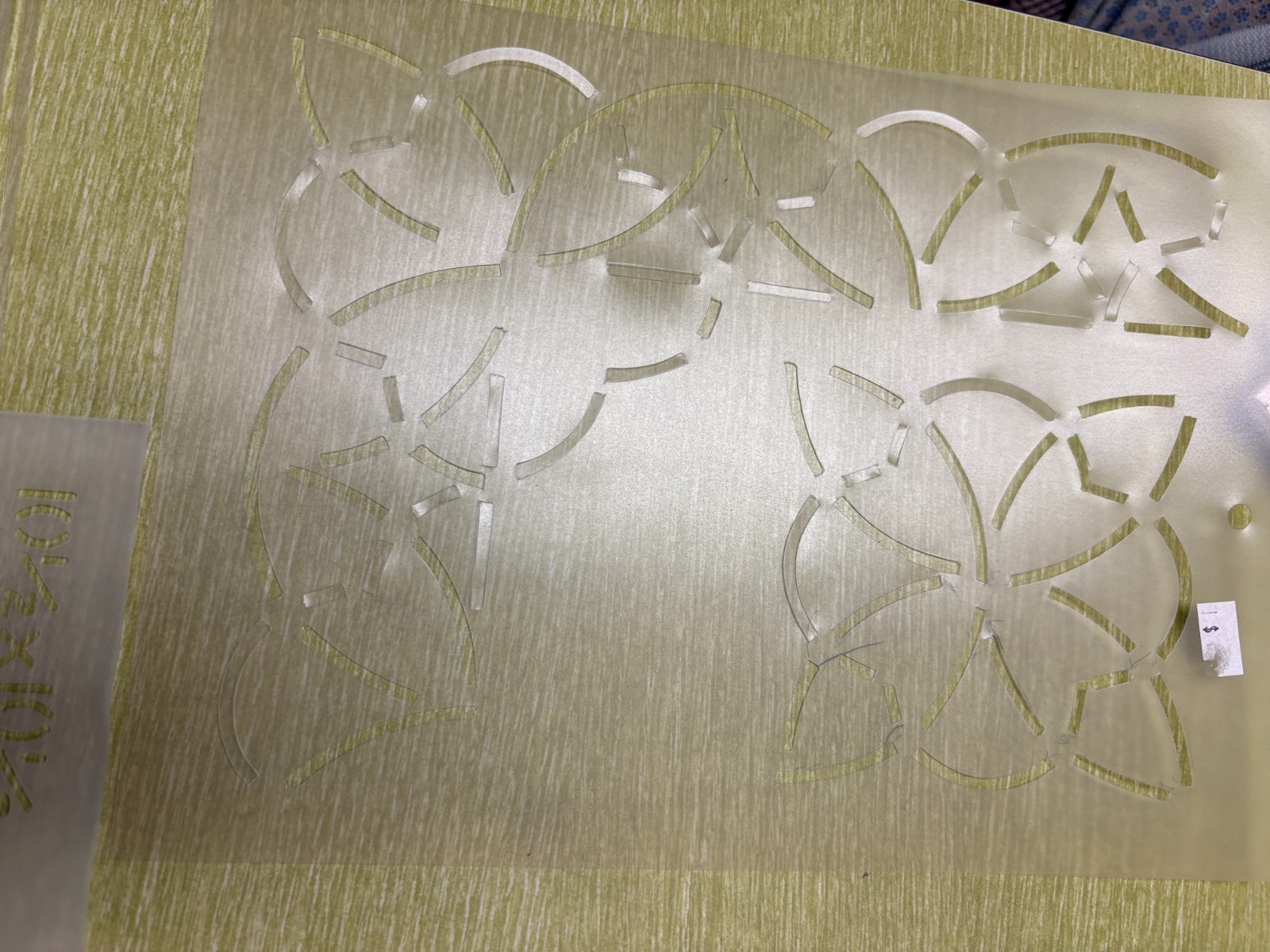 7 Quilting Templates Stencils, for marking quilts before quilting" Borders/Block