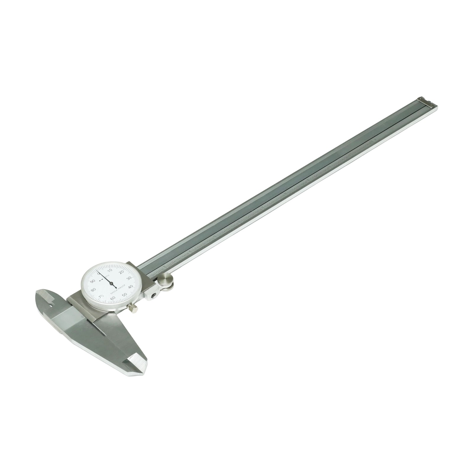 HFS(R) 0-12" Carbon Steel 4 Way Dial Caliper .001" Shock Proof