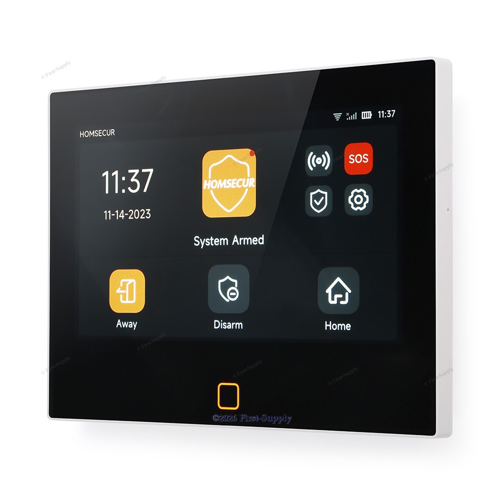 Smart Alarm System For Home Security 7inch Full Touch Screen Type-C App Control