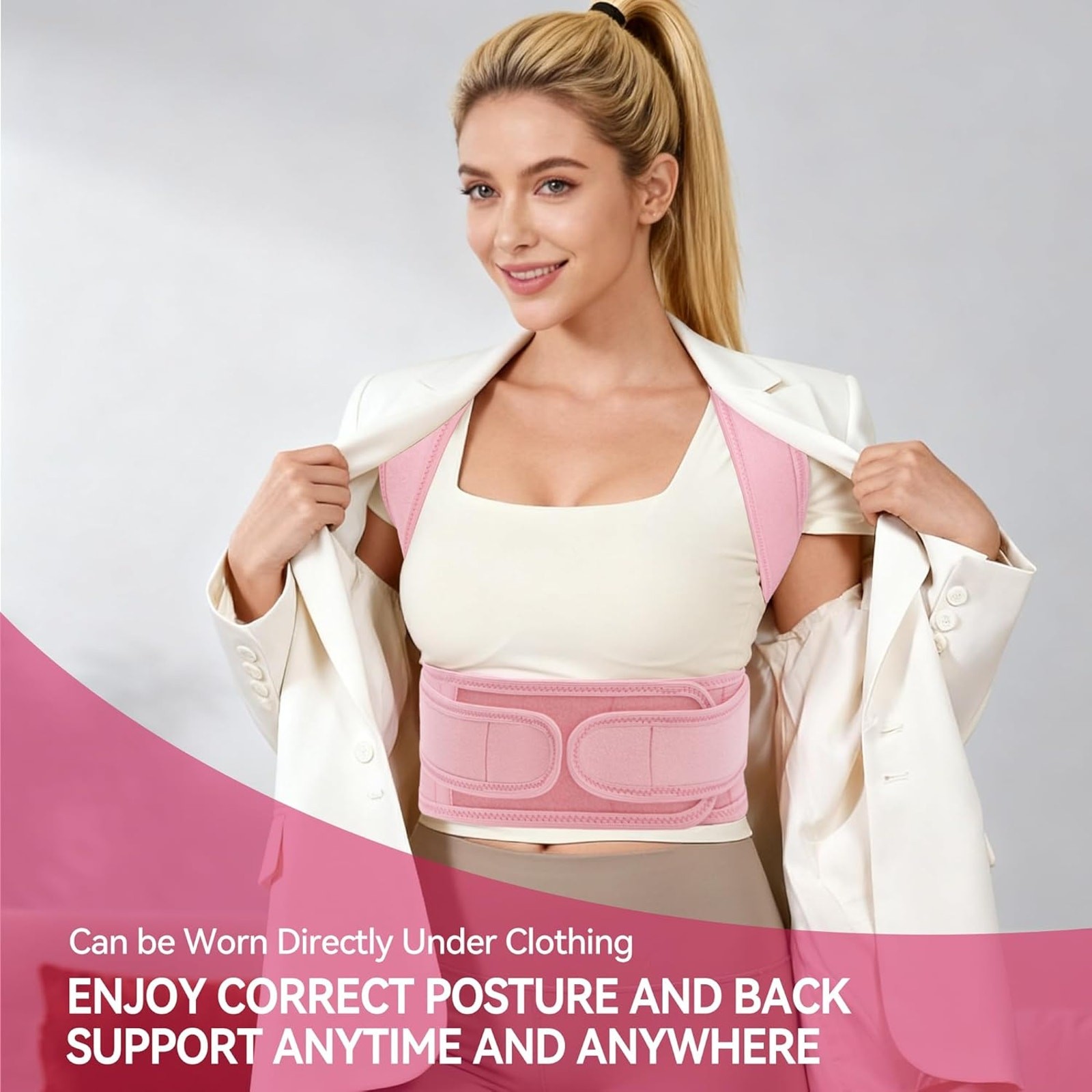 New Size S Adjustable Posture Corrector, Back Support, Back Brace
