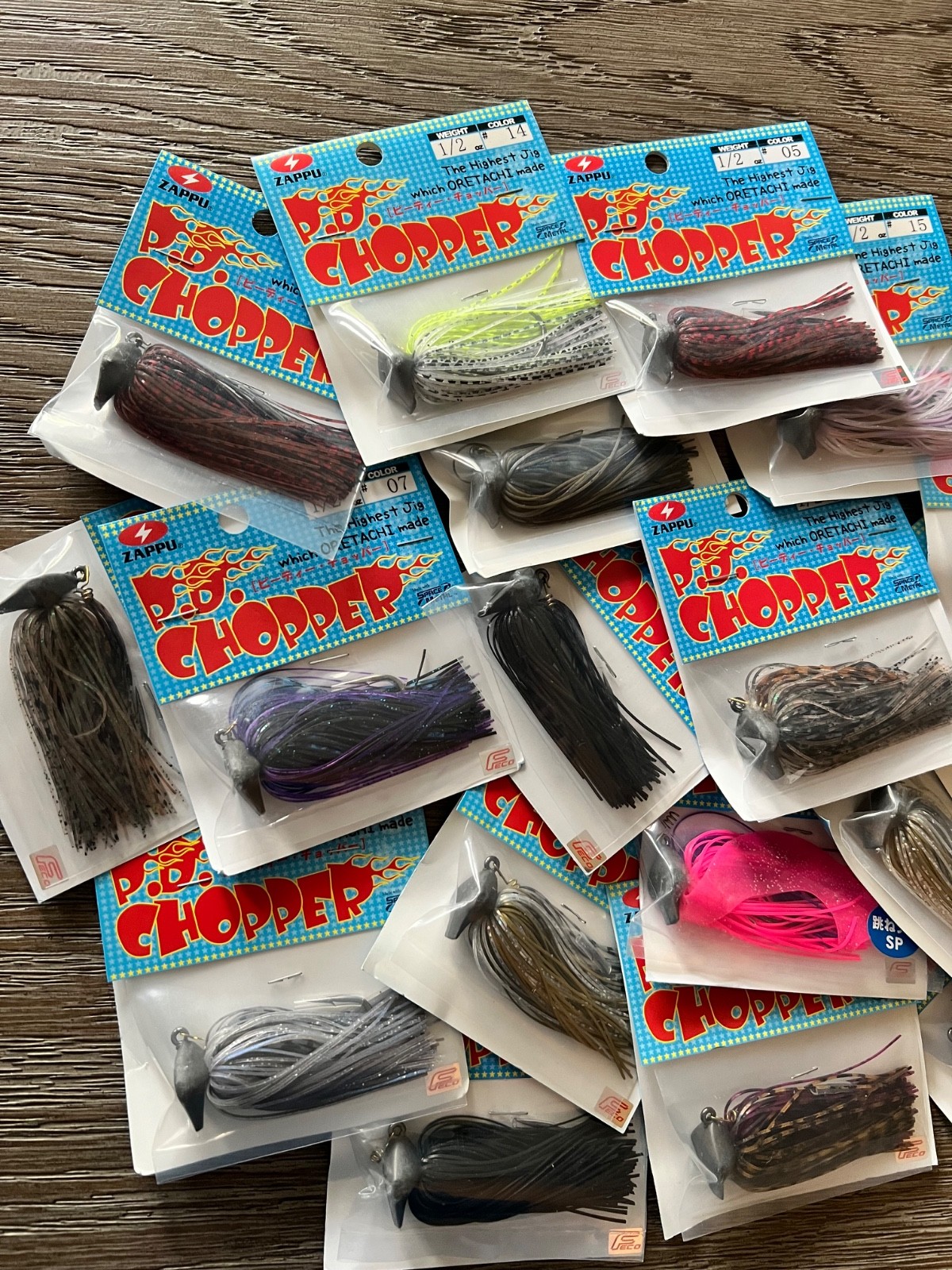 🔥ZAPPU PD CHOPPER JDM Jigs 1/4OZ 3/8OZ & 1/2OZ FREE US SHIP CHOOSE SIZE & Color