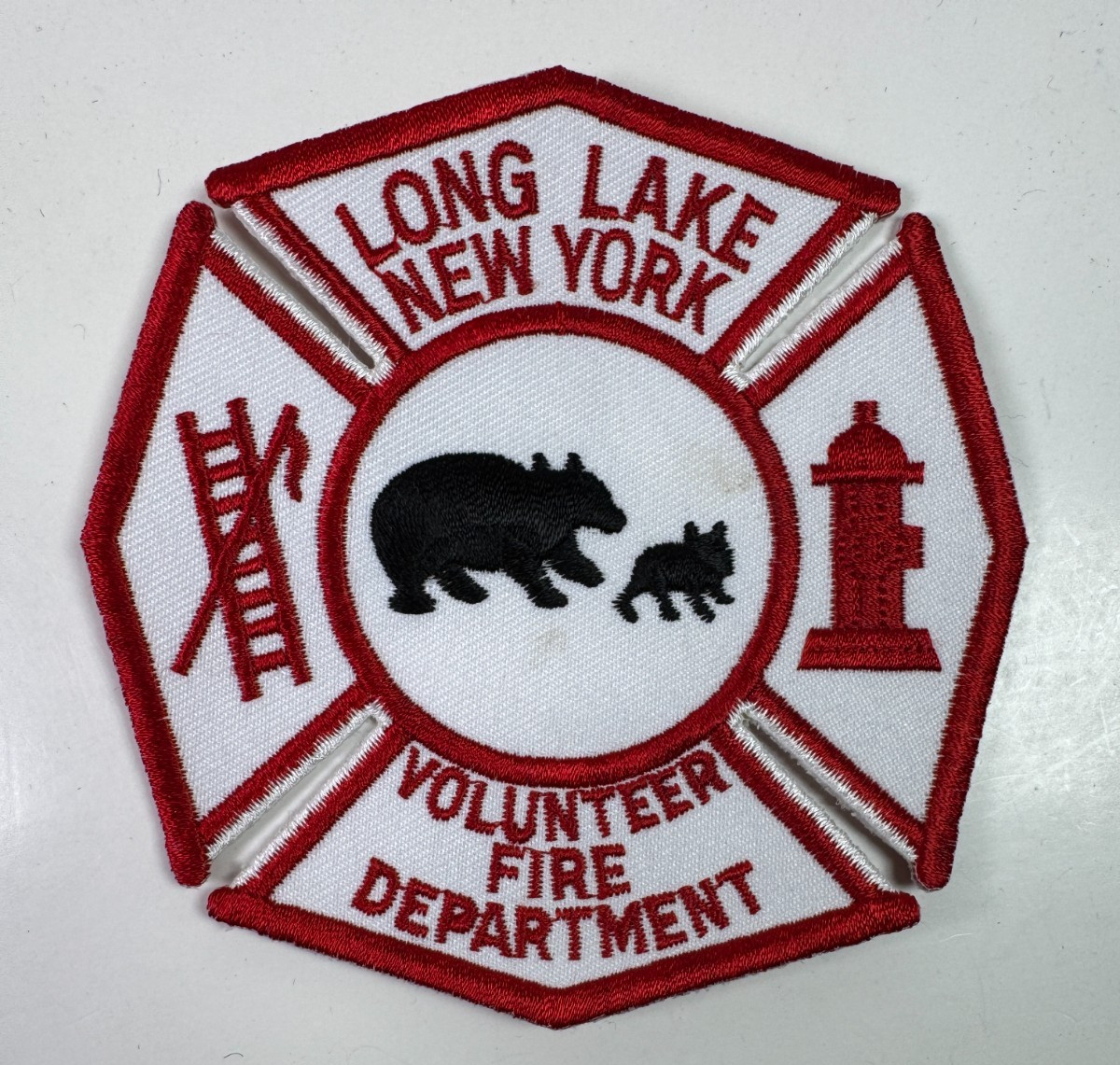 Long Lake Fire New York Hamilton County NY Black Bear Patch I9