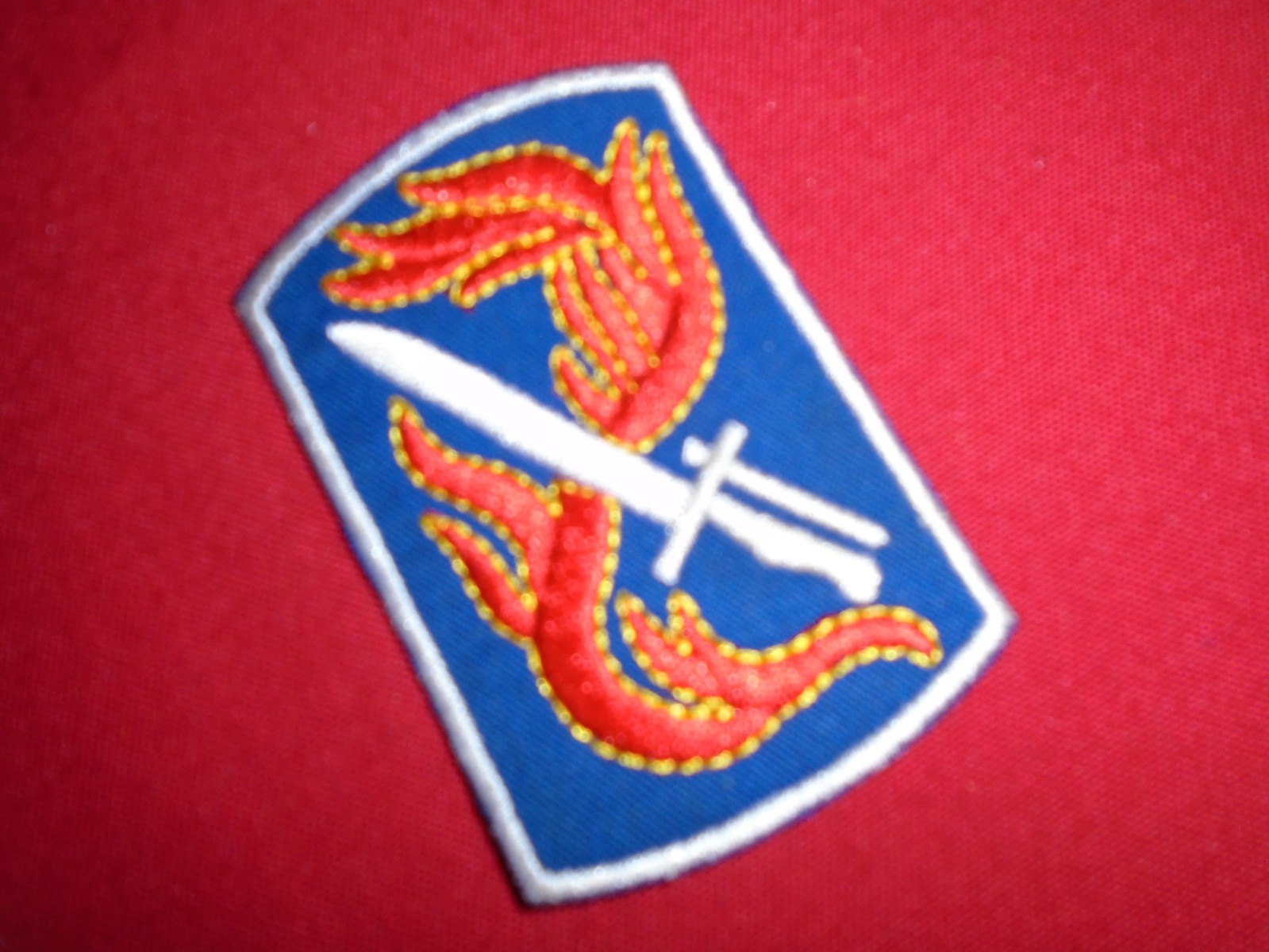 US Army 198th Light INFANTRY Brigade Vietnam War Patch