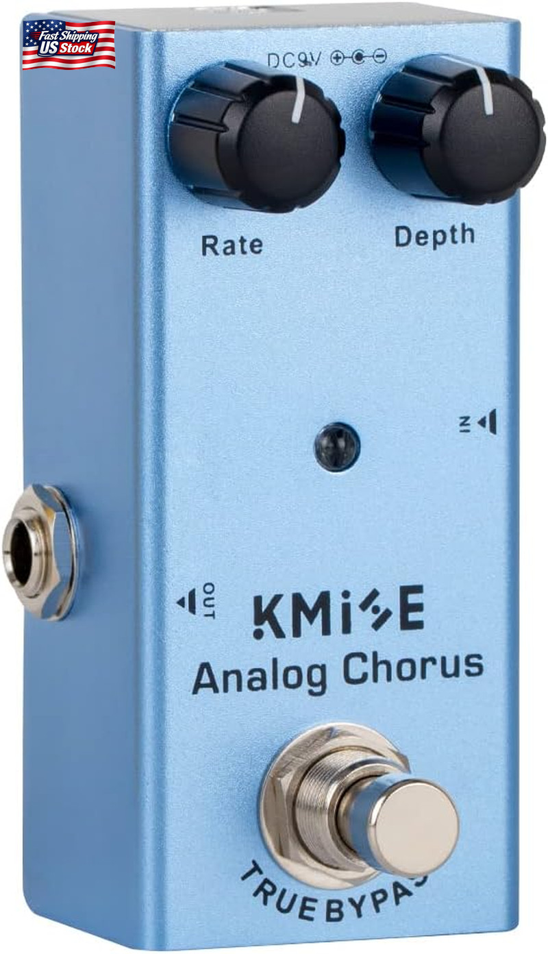 Lotmusic Analog Chorus Electric Guitar Effects Pedal Mini Single Type DC 9V True