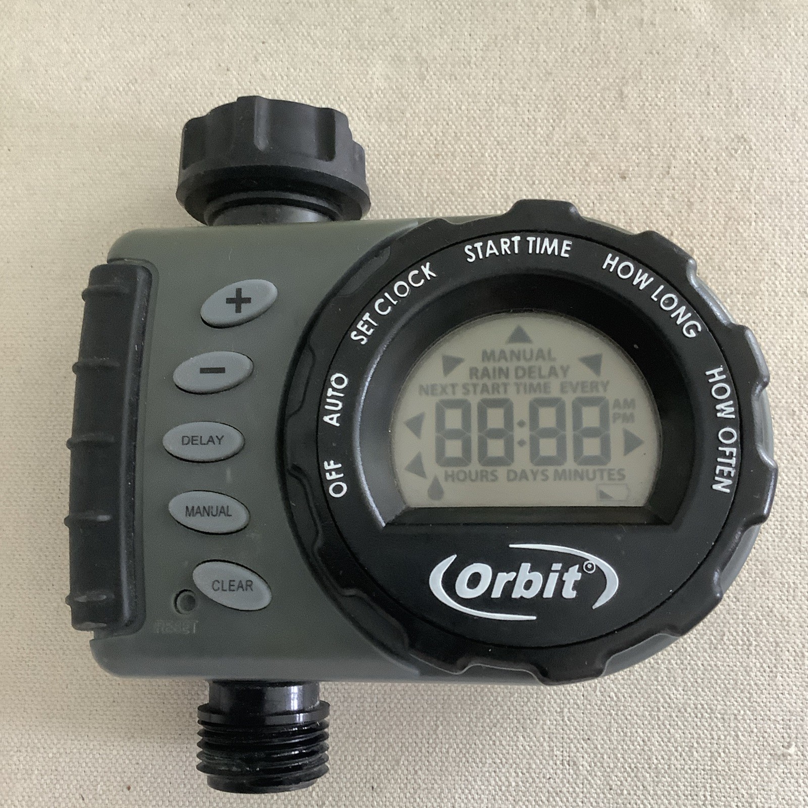 Orbit Programmable 24600 Lawn Garden Automatic Aqua Water Timer Digital 1 Hose
