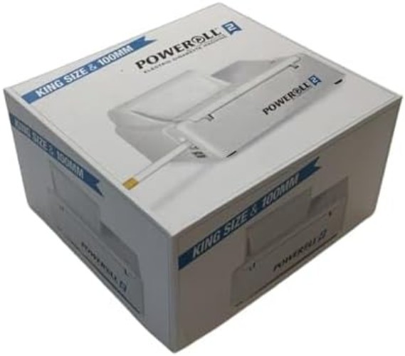 Compact Poweroll 2 Electric Cigarette Maker - 100mm, Keep Your Cigarettes Clean