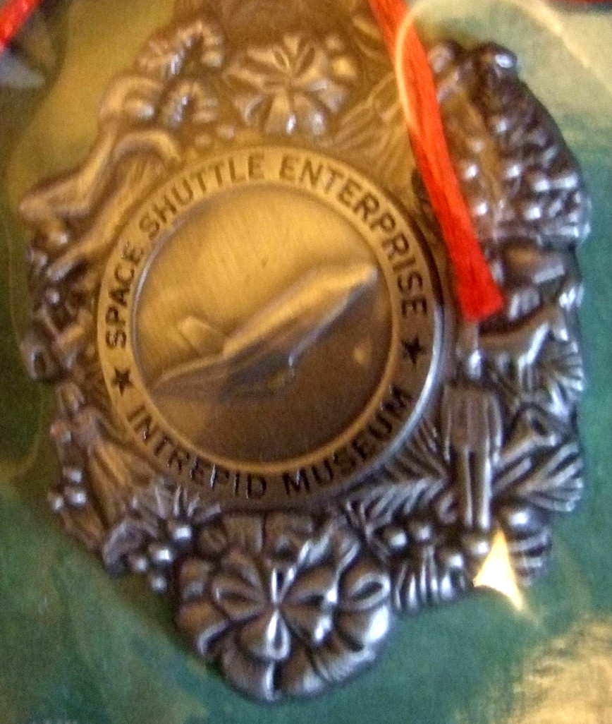 Space Shuttle Enterprise Christmas Ornament New in Box