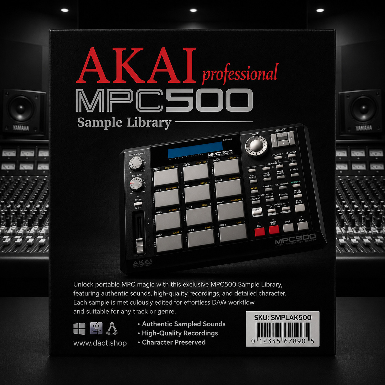 Akai MPC500 Sample Library