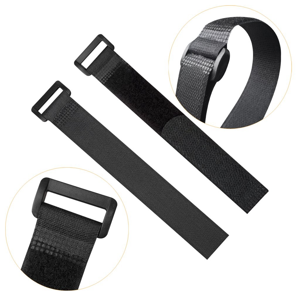 30 Pack 8 Inch Hook and Loop Straps Reusable Fastening Cable Strap