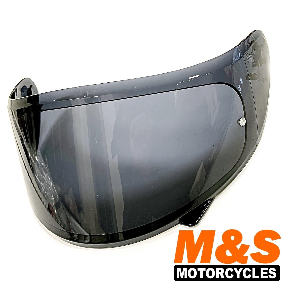 MT V-12 Dark Smoke Max Vision Visor for Thunder 3 etc.| Genuine Part MT-V12