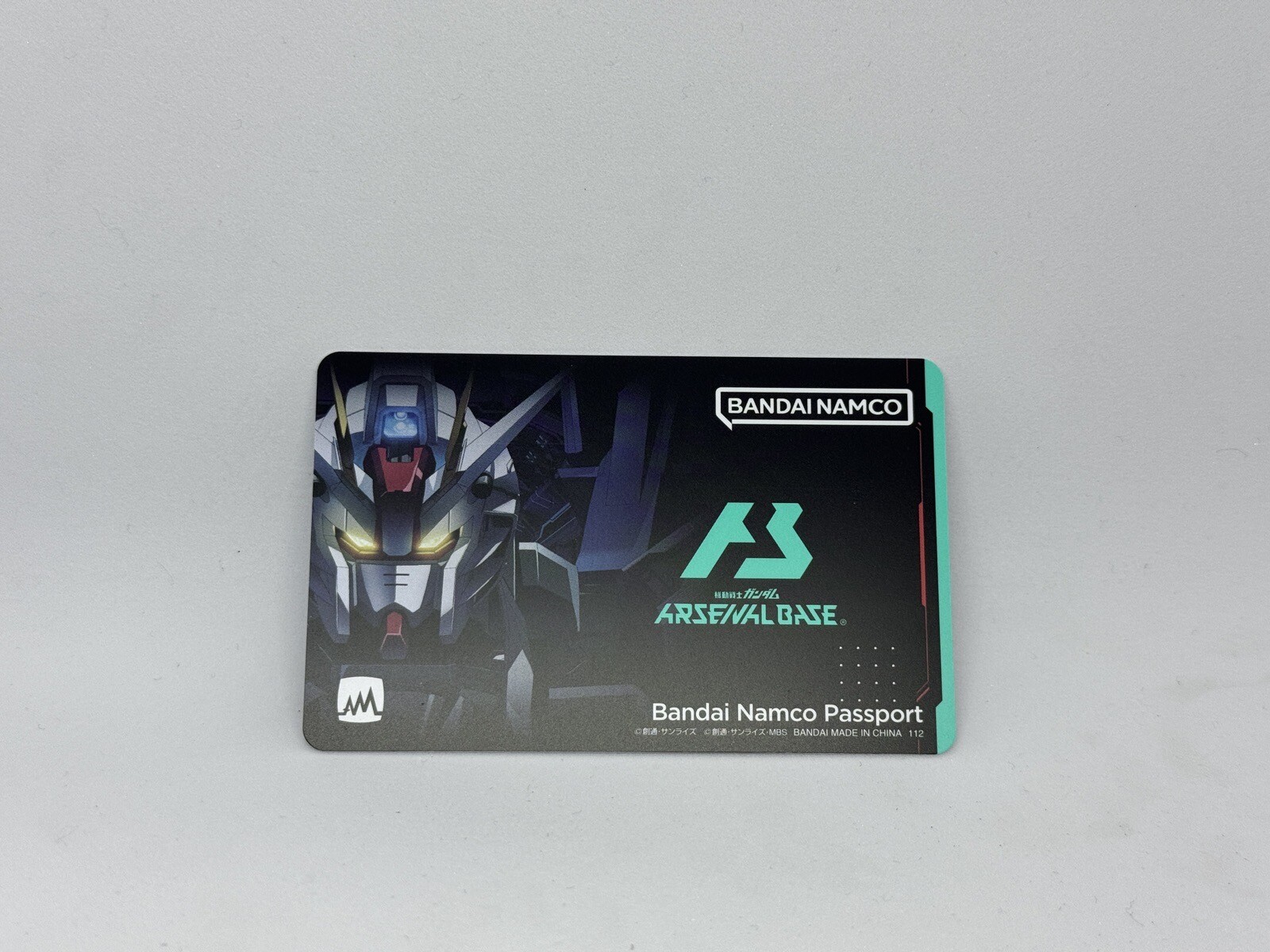 (SHIPS FROM USA!) NEW Bandai Namco BANAPASSPORT Card Mobile Suit Gundam Pass