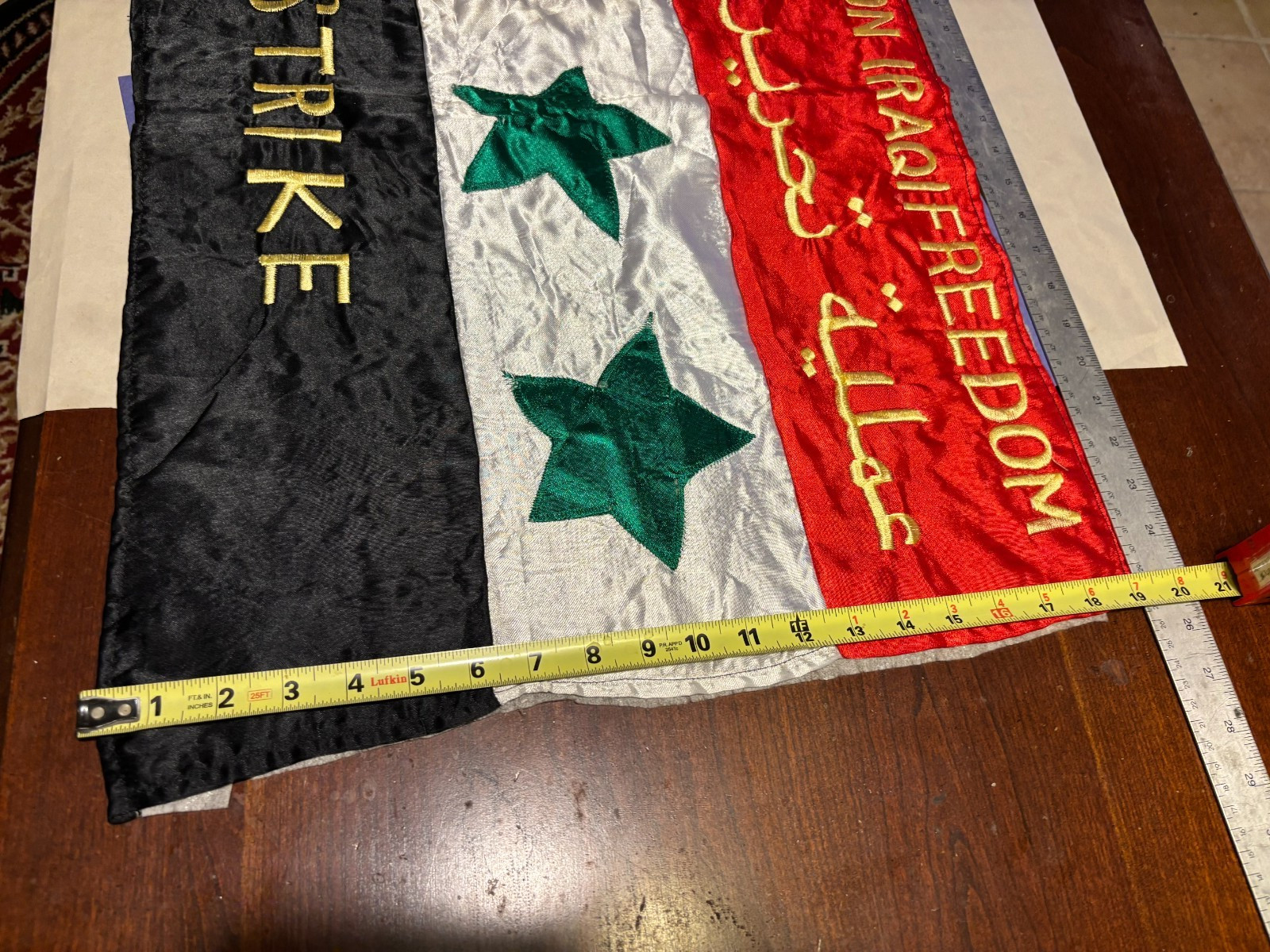 Operation Iraqi Freedom "Strike" Flag (26" x 19")