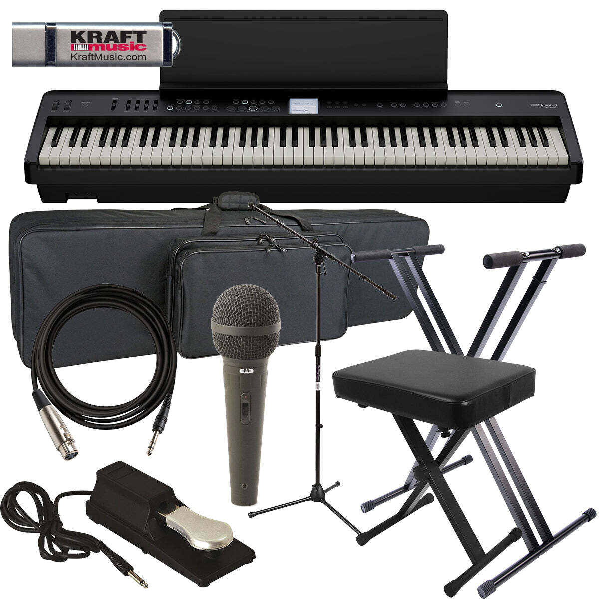 Roland FP-E50 Digital Piano STAGE RIG