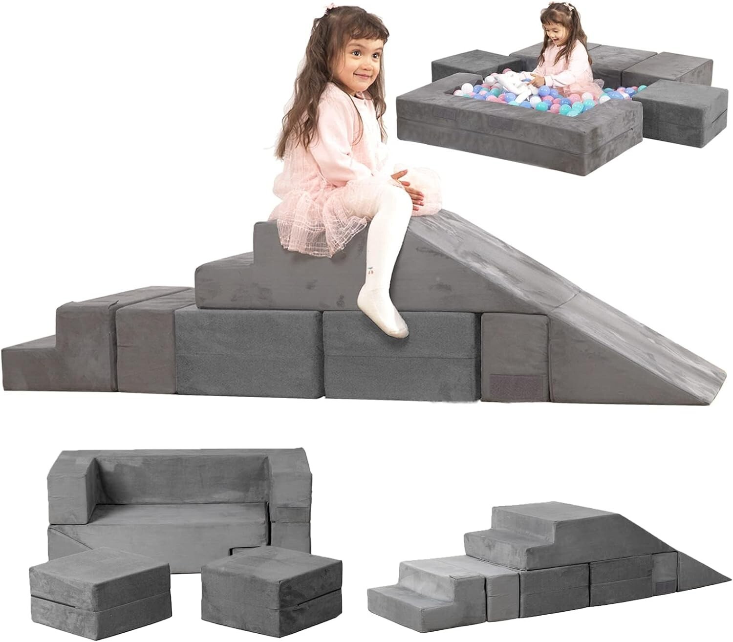 Play Couch Sofa for Kids Sectional Sofa Creative Kids Playroom Imaginative