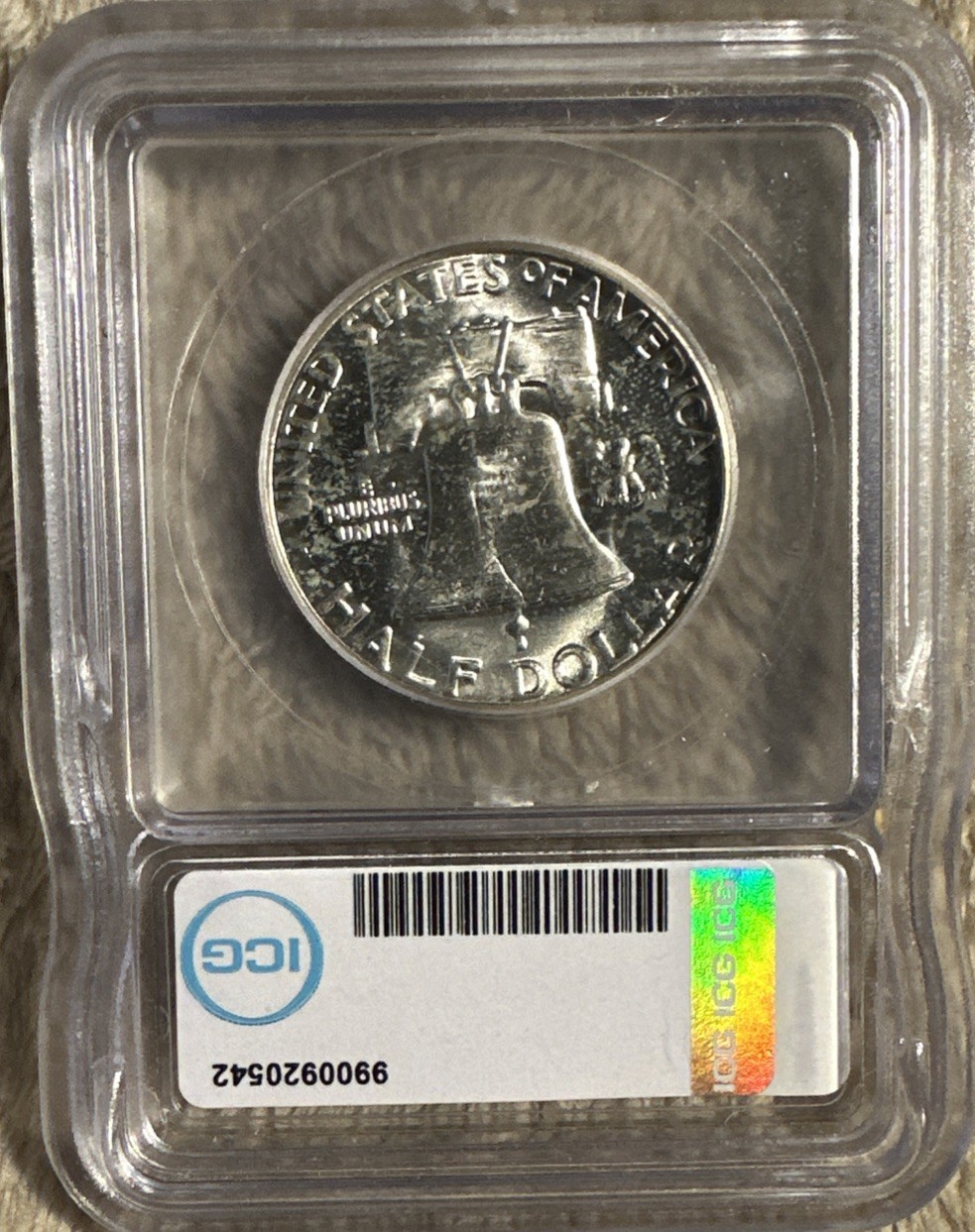 1963 Franklin Half Dollar MS64 FBL ICGp