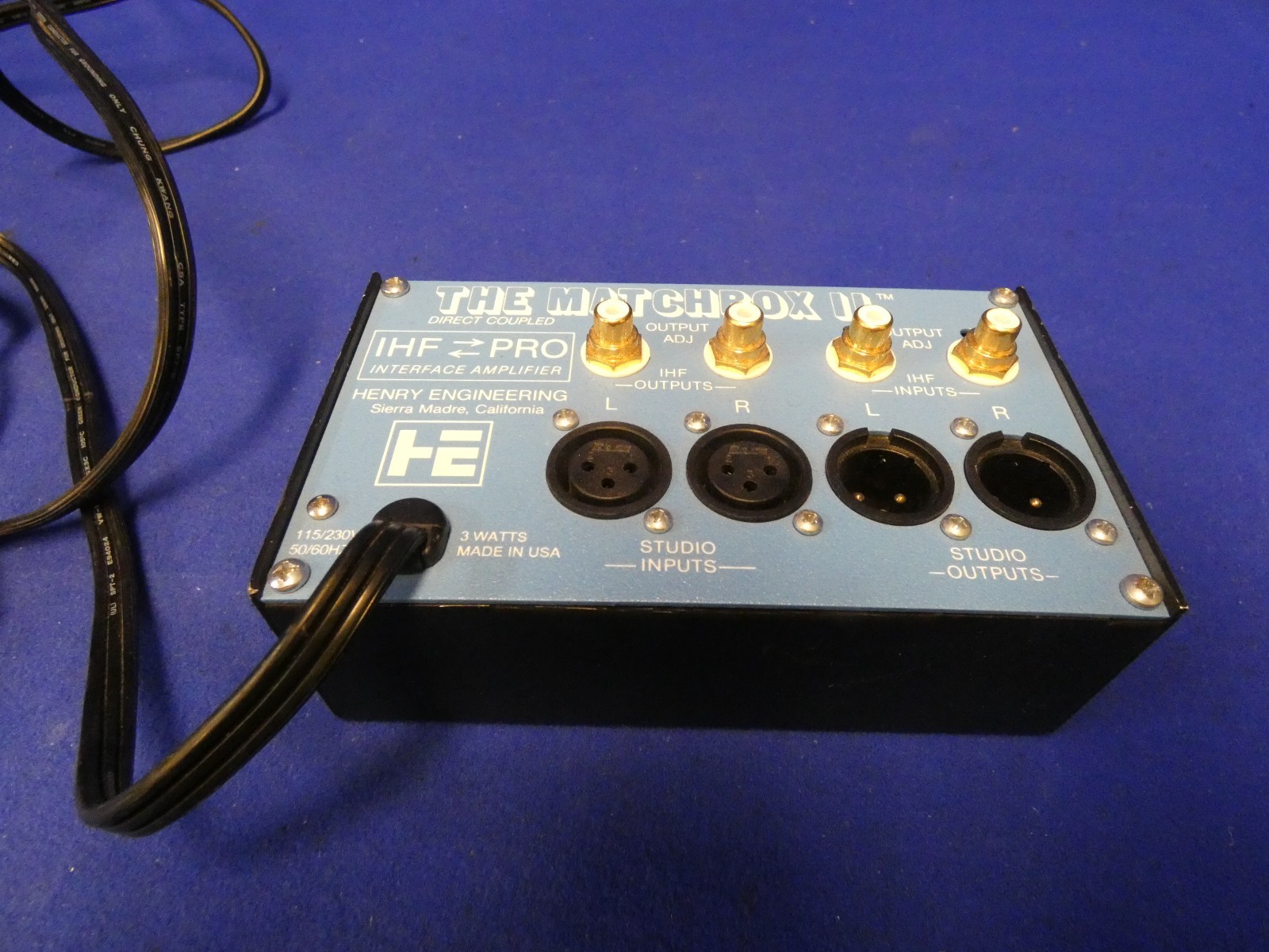 Henry Engineering The Matchbox II IHF Pro Interface Amplifier