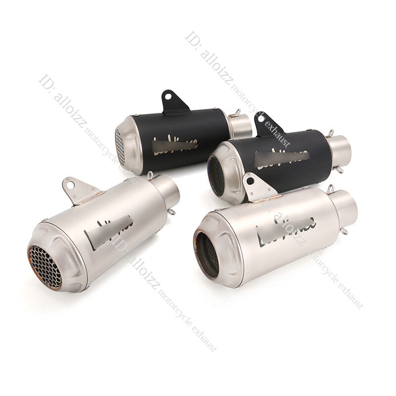 Exhaust System Black Muffler End Tips DB Killer for Universal Motorcycle 51mm