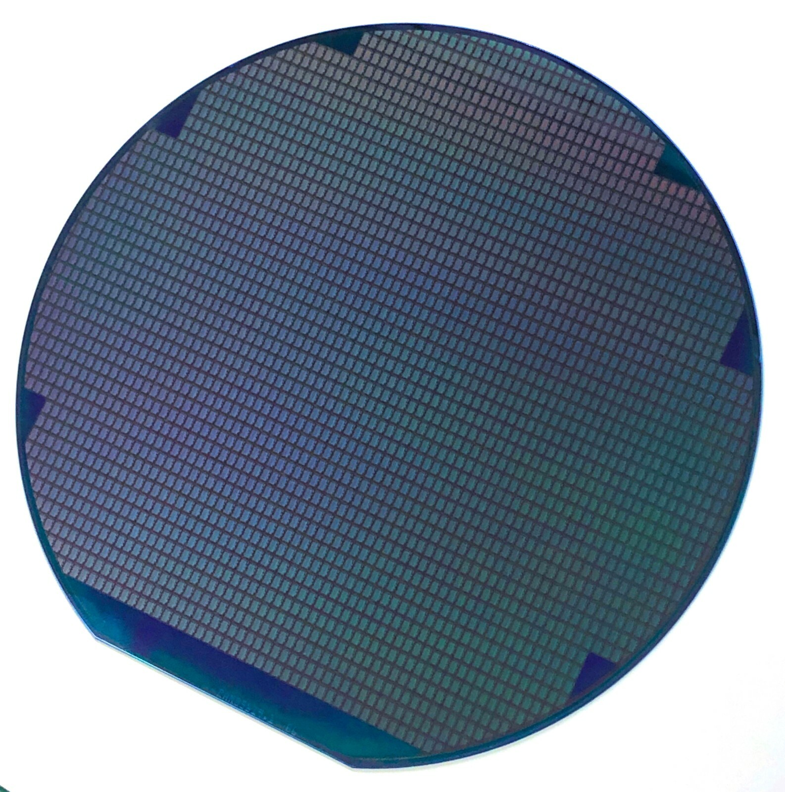 Rare Incomplete Silicon Wafer - Ramtron FM24C04 FRAM - FeRAM,6",150mm,1992