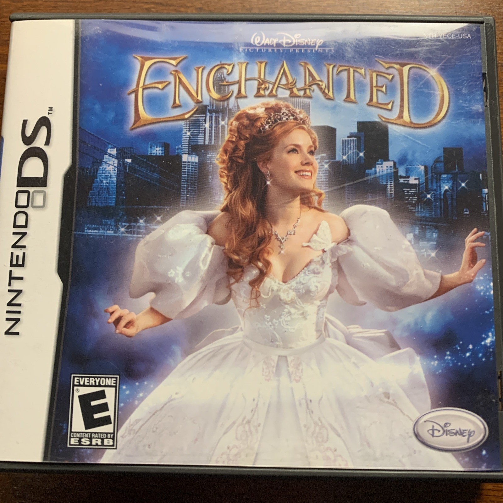 Walt Disney Enchanted Nintendo DS - Authentic USA **CASE ONLY**NO GAME** POSTER