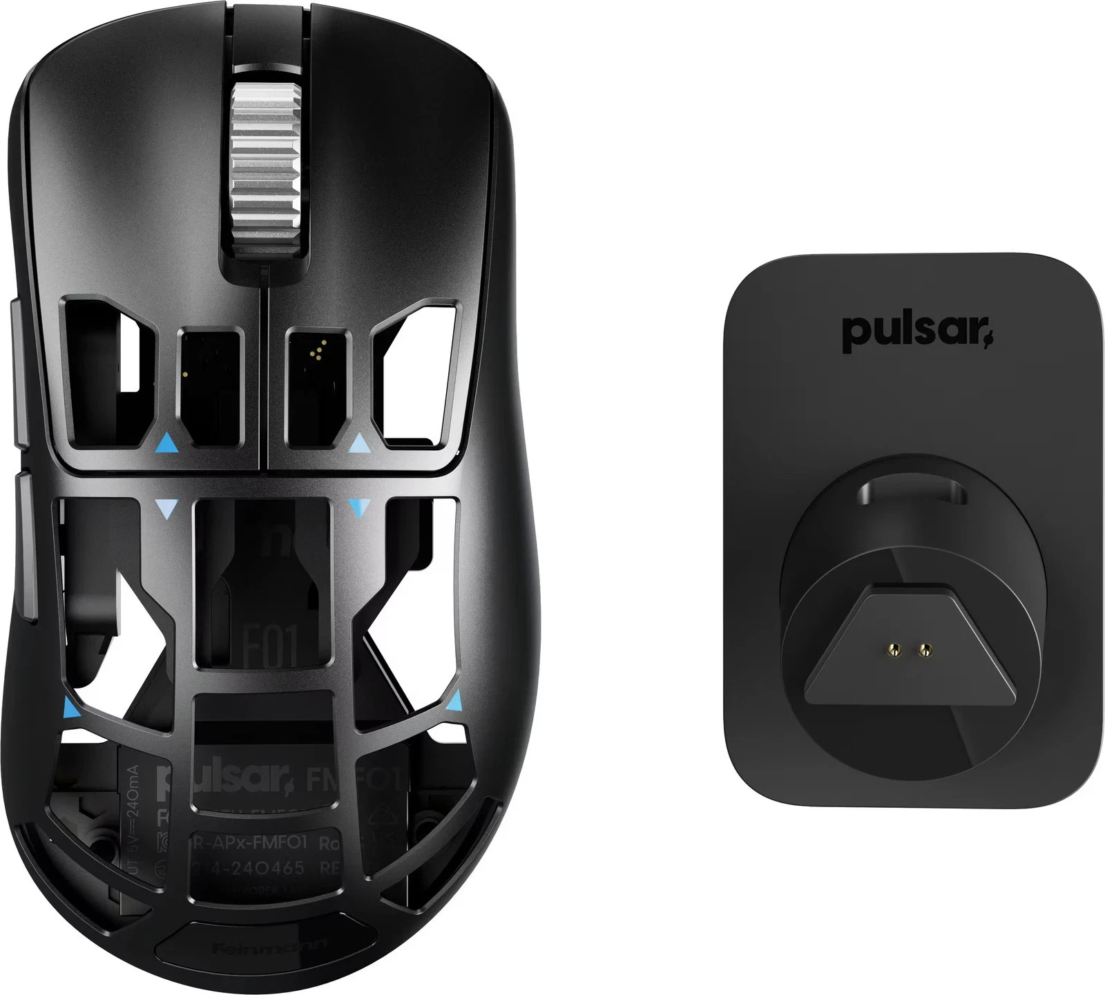 Pulsar - Feinmann F01 Wireless Magnesium Mouse - Wireless - Black