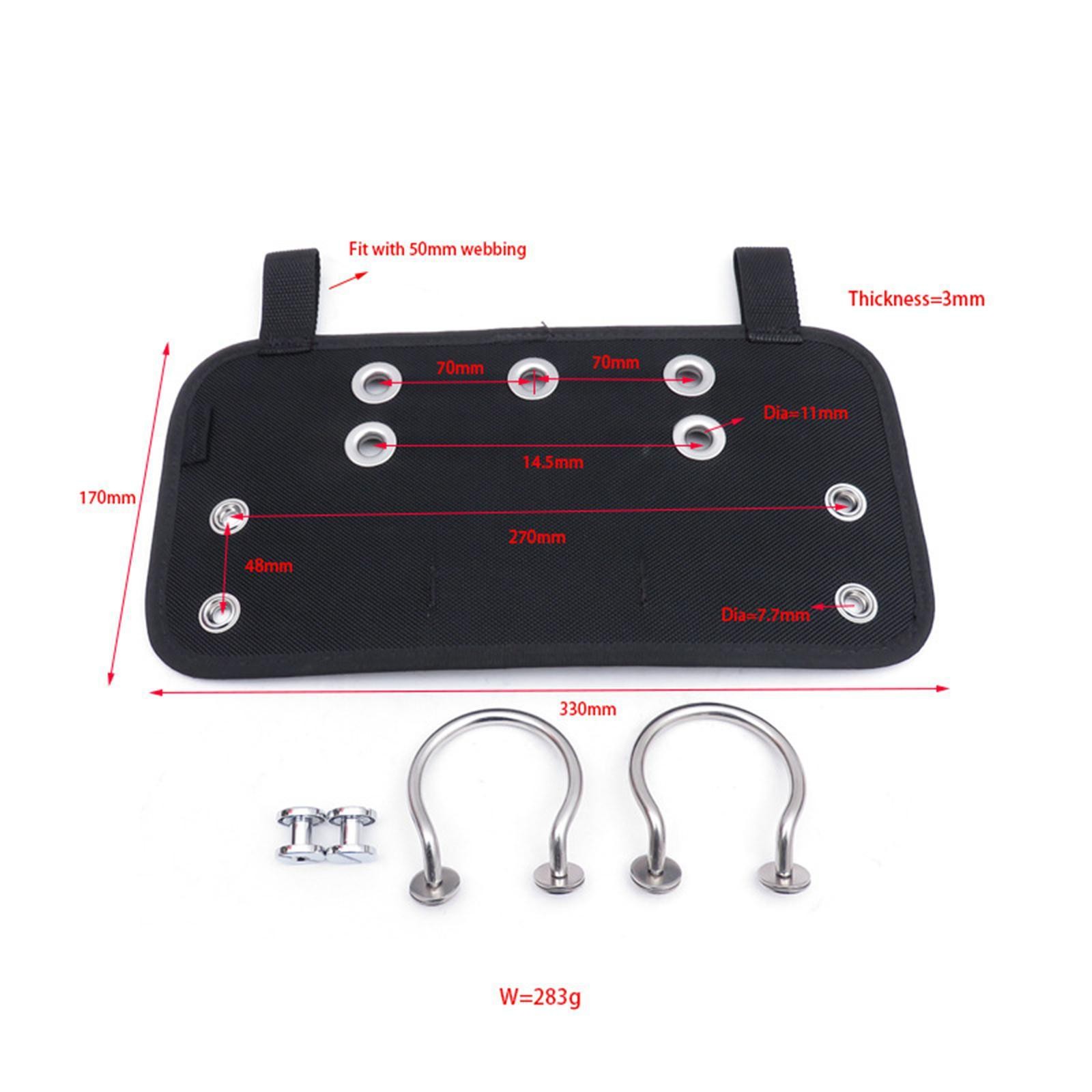 Diving Dive Harness 60102-1 Side or Back Mount