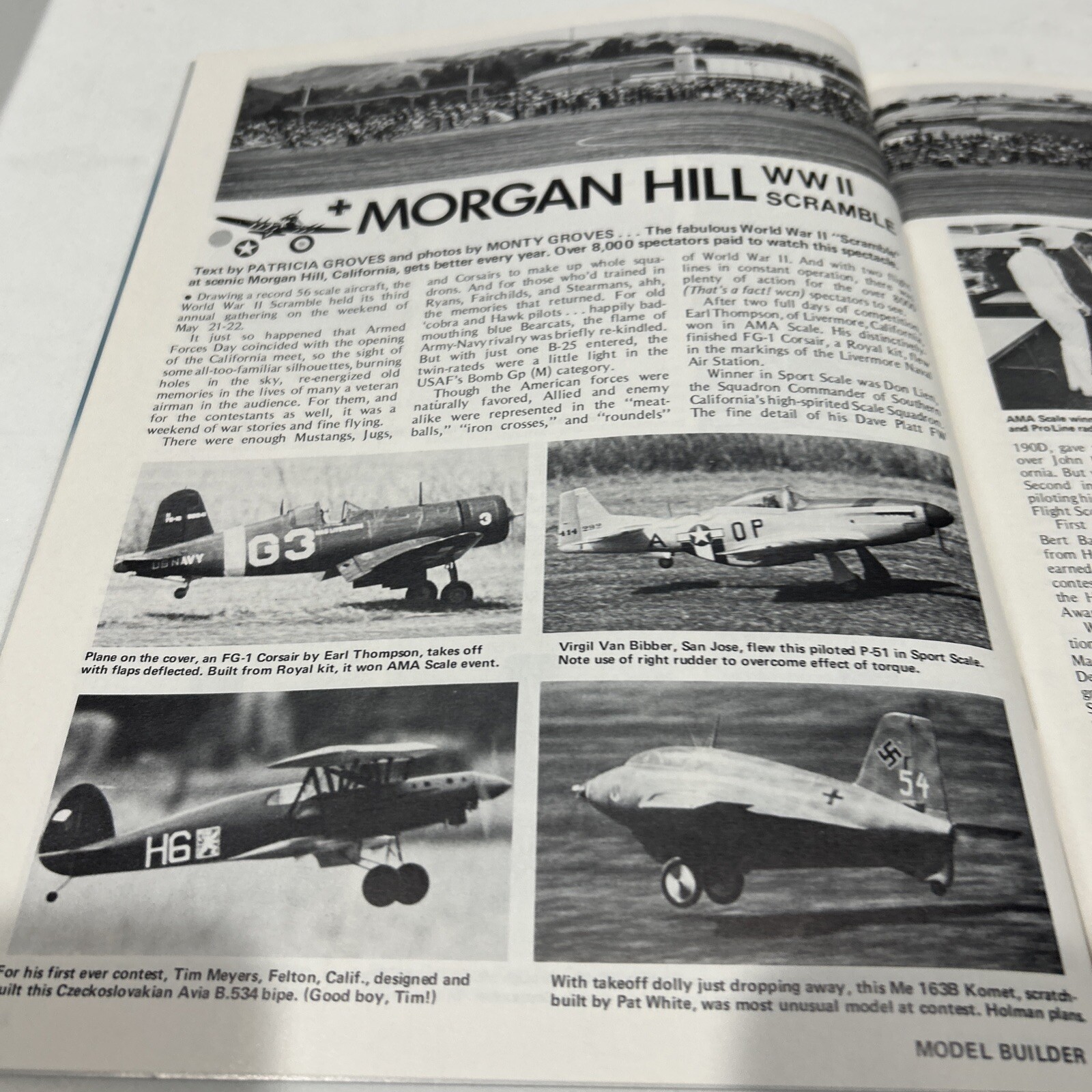 Vintage Model Builder Magazine August 1977
