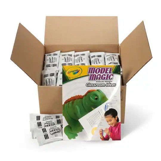 Crayola® Model Magic® Modeling Compound Classpack®, White, 1 oz, 75 count