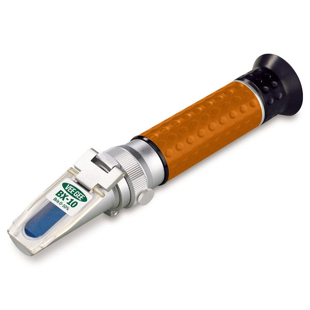 VEE GEE 43009 Refractometer,0 to 10 perc Brix 9F740