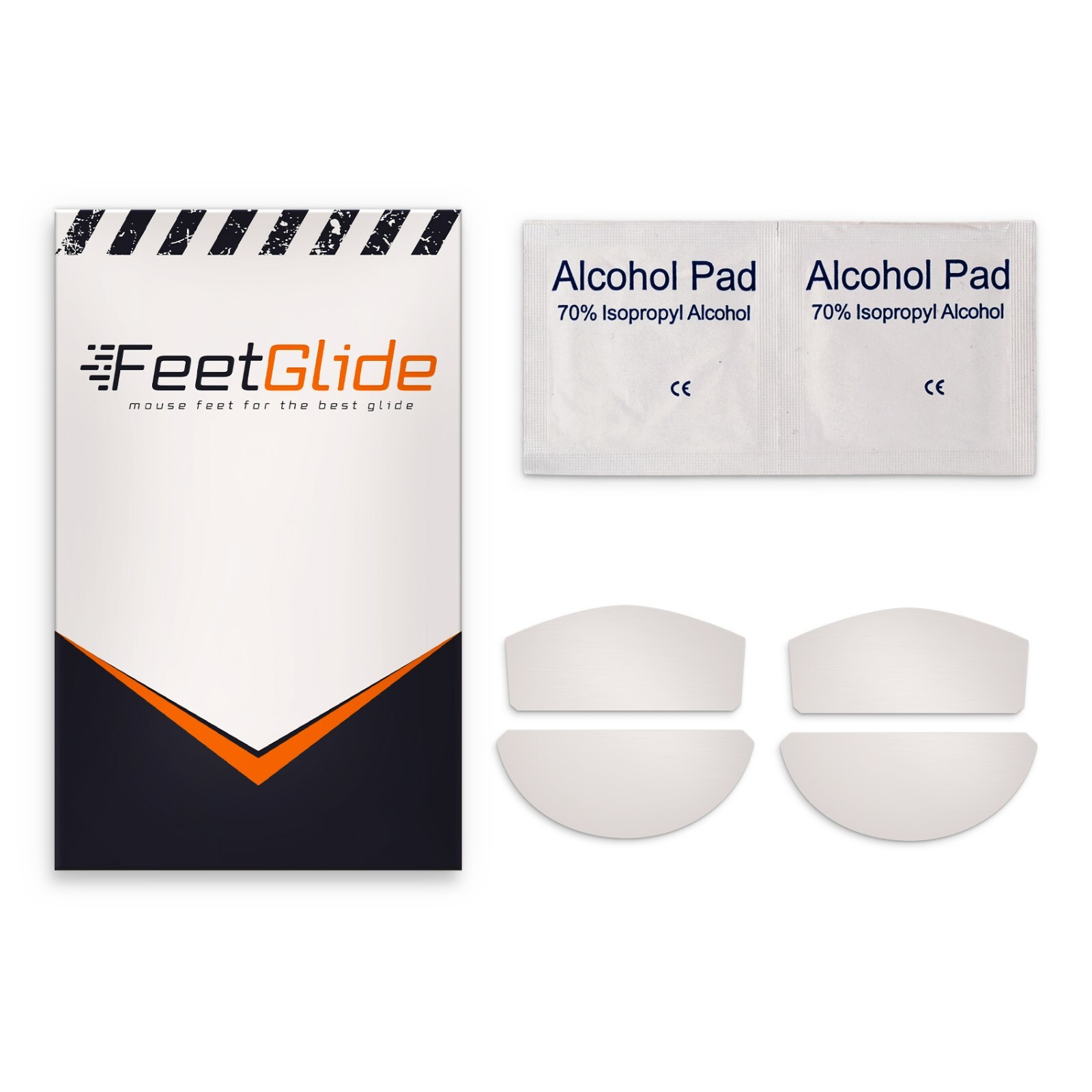 FeetGlide Skates for Hyperx Pulsefire Core