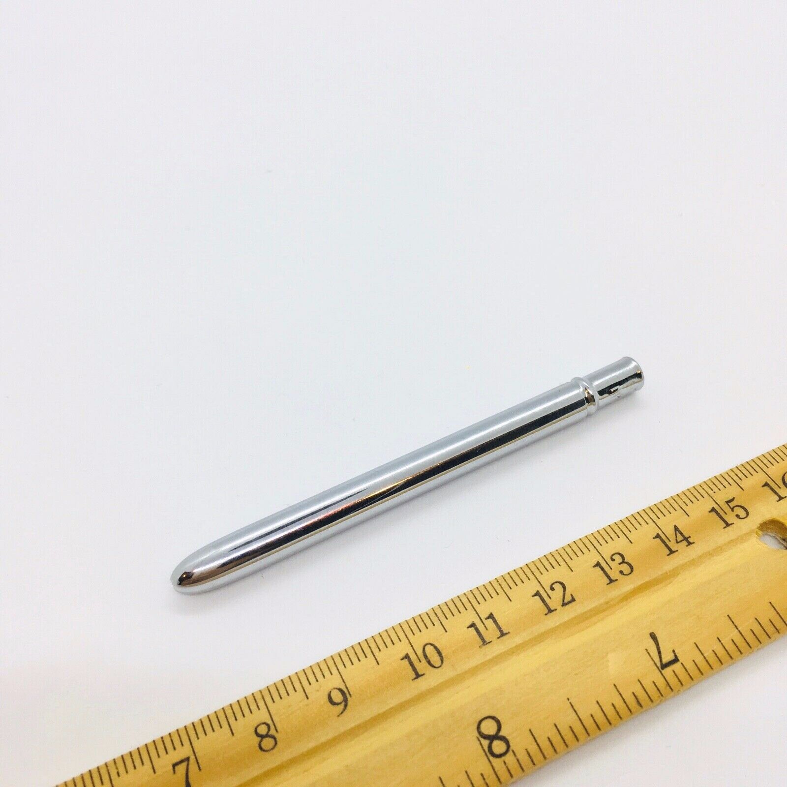 1Pc Round Tip Nail Makeup Art Brush #00 Metal Handle 100% Red Kolinsky Sable