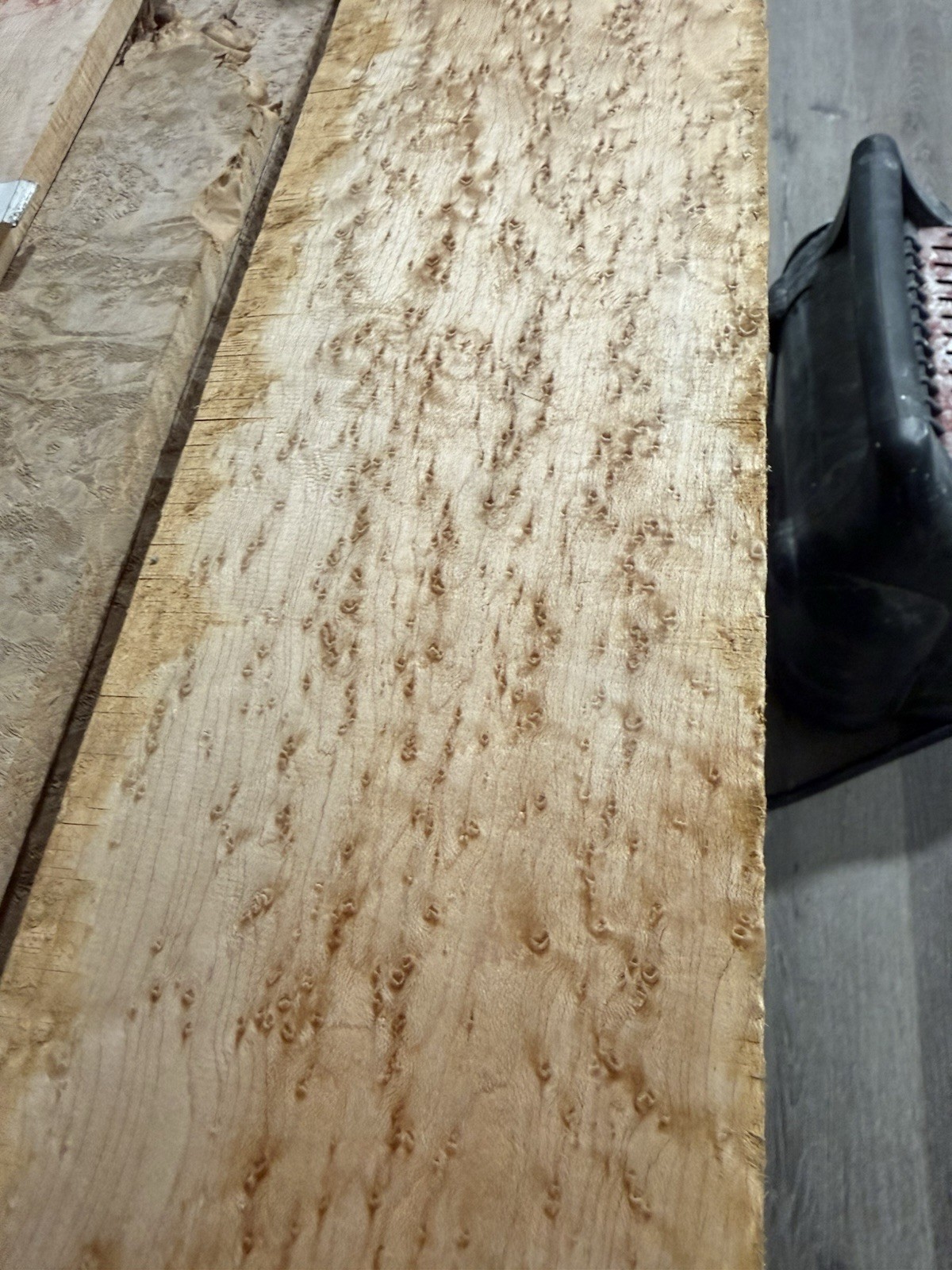 32 1/2” long. 6” wide. 1” deep.