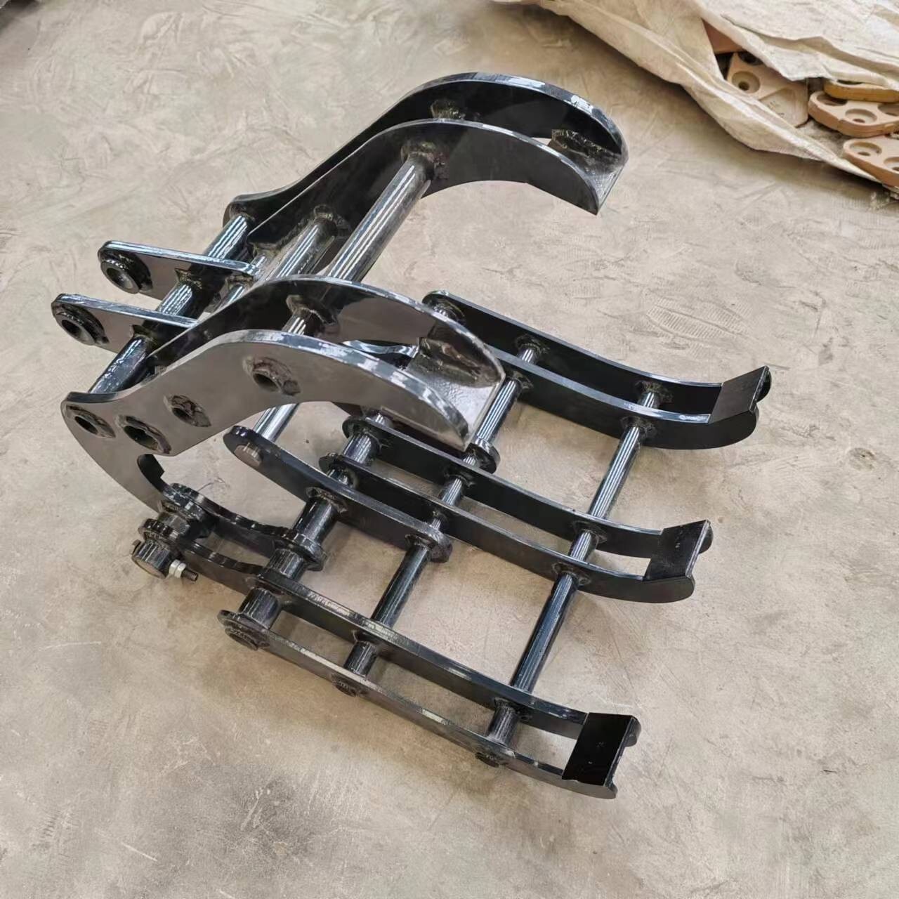Wood Grabber Grapple for Mini Excavator Grapple Use for Small Digger