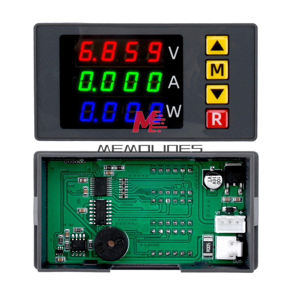 DC0.000-100.0V 10A 1000W LED Digital Voltmeter Ammeter Power Detector Tester DIY