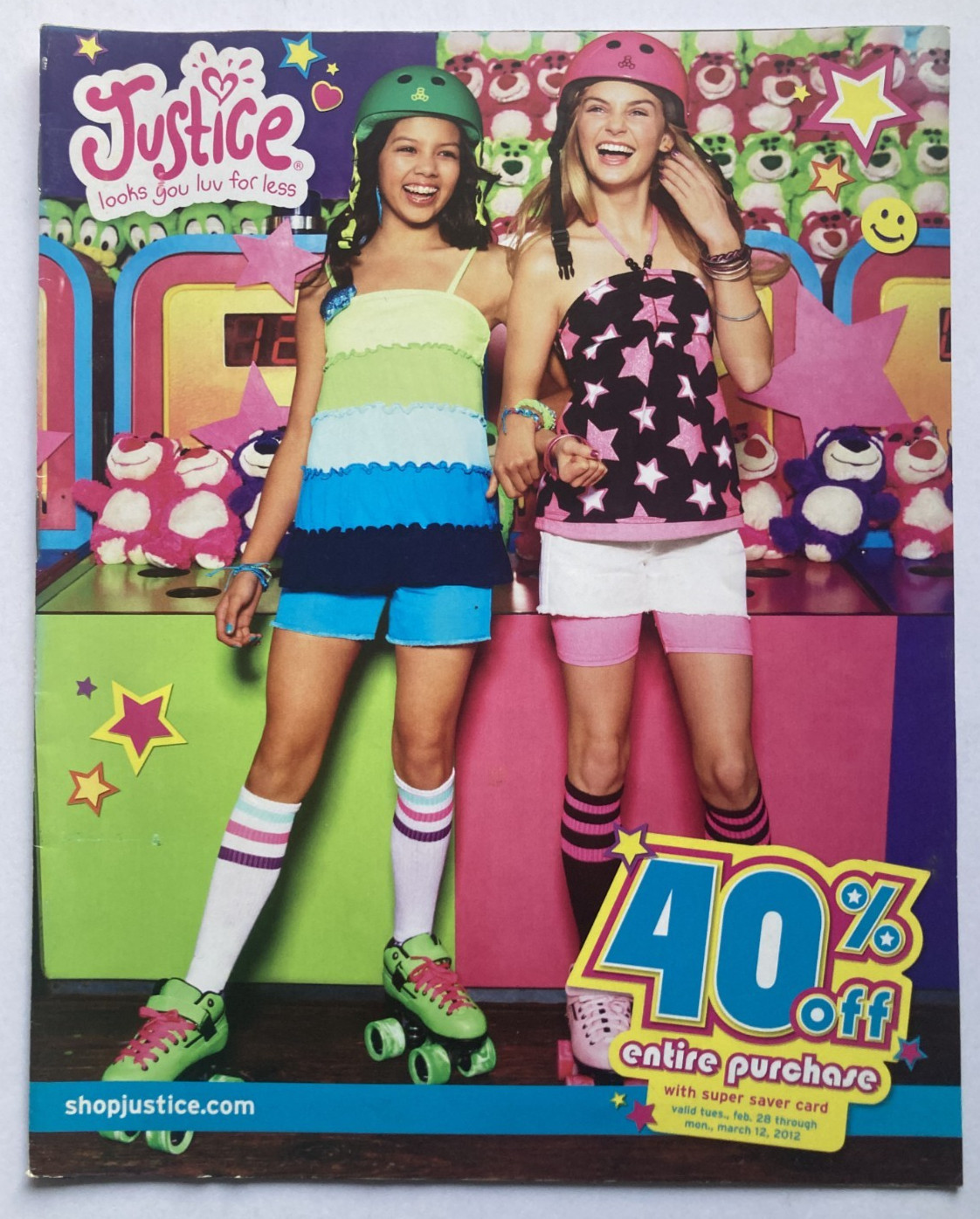Spring 2012 JUSTICE Girls Fashion Catalog