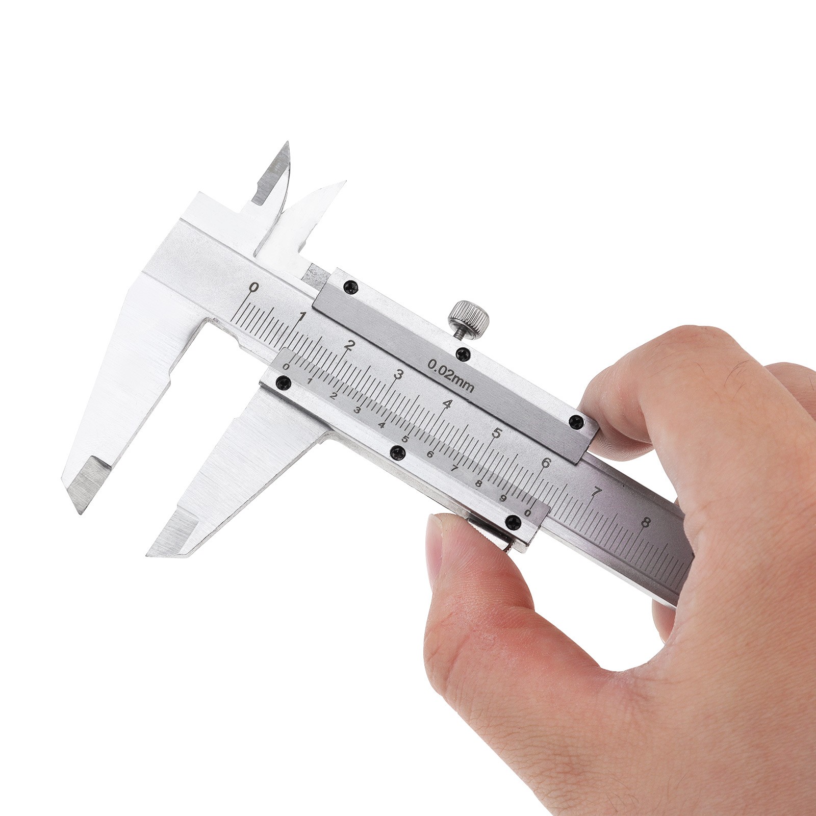 Vernier Calipers 0-150mm 0.02mm High Precision Manual Measuring Tool