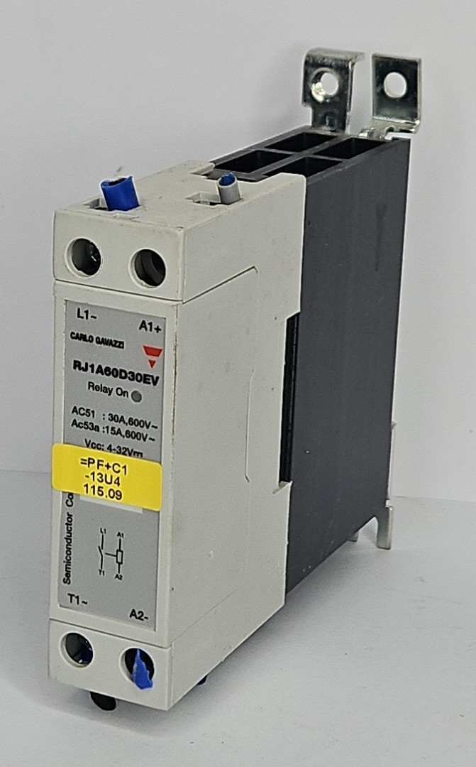 CARLO GAVAZZI RJ1A60D30EV Solid State Relay 600 V 30 A Module Unit Contactor