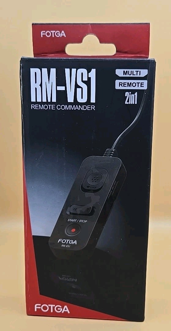 FOTGA RM‑VS1 Camera Remote Control Shutter Release Cord For A7 A7R A7S A7II HBA