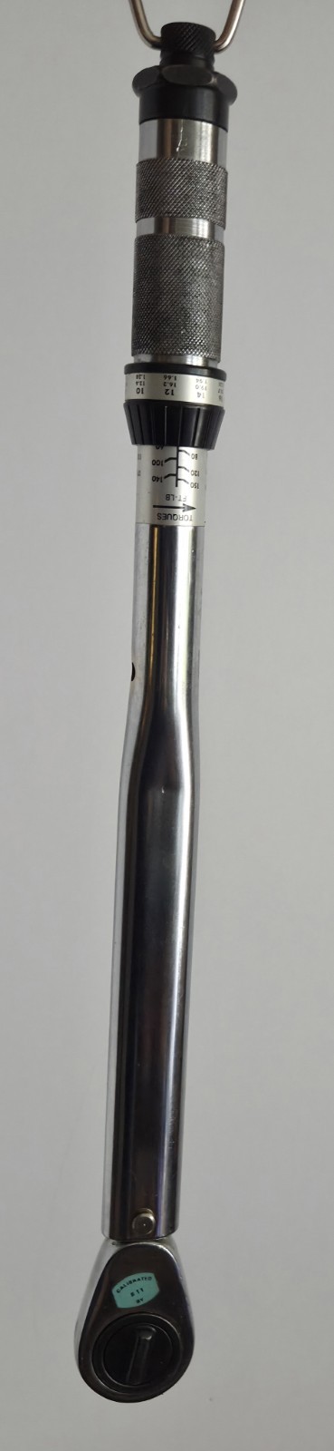 ATD Tools Micrometer Adjustable Torque Wrench 10-150ft-lb, 1/2" Drive Rachet