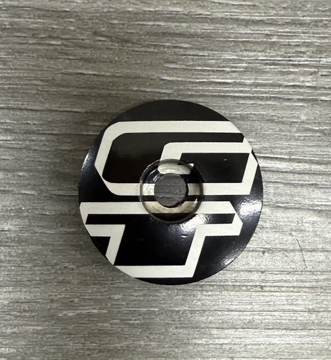 GT Mountain Bike Repop Bicycle Headset Top Cap 1 1/8" Black Stem Cap Bike