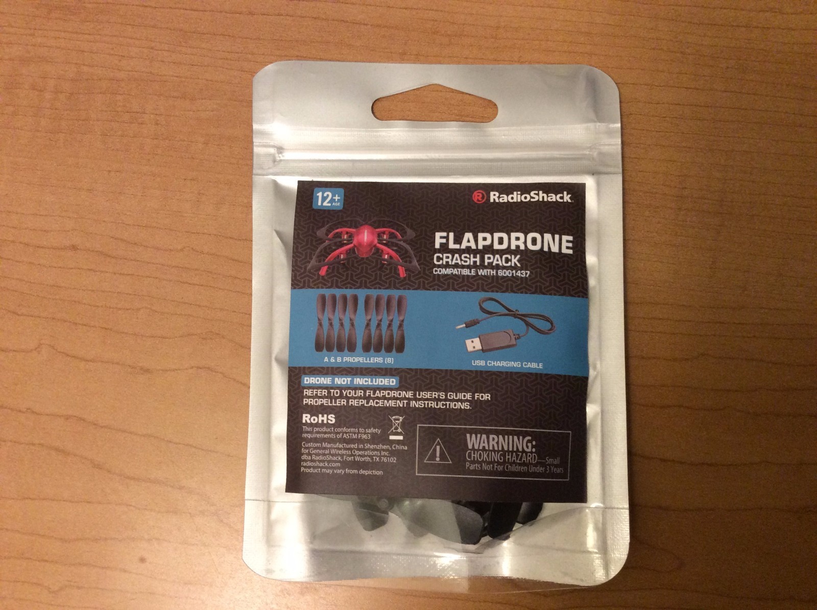 FLAPDRONE CRASH PACK-RADIO SHACK-COMPATIBLE,6001437,-NEW-