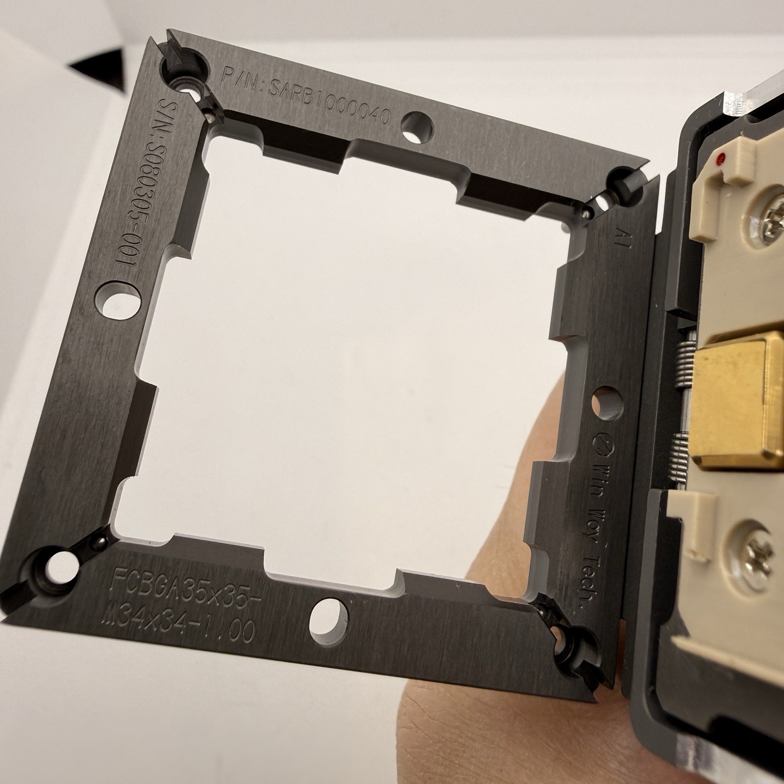 WinWay Tech semiconductor test socket LAHB5000030 and SARB1000040 Test Socket
