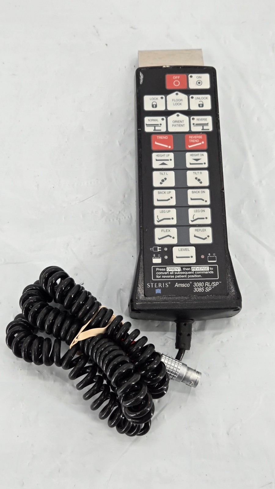 Steris Amsco 3080 RLSP 3085 SP Hand Control P141210318 G2U