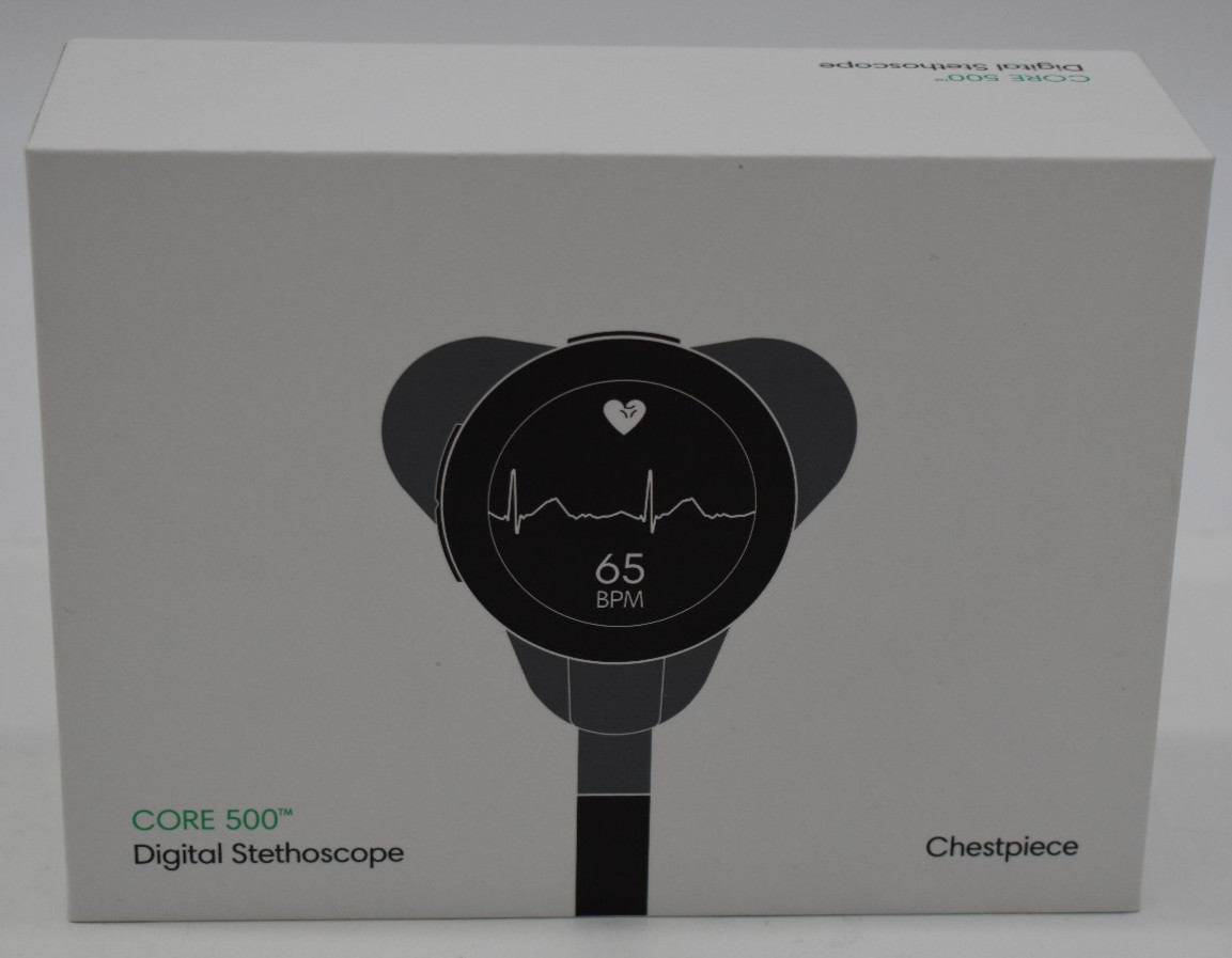 Eko CORE 500 Digital Stethoscope, Case complete set